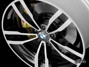 bmw m4 rim Modelo 3D