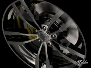 bmw m4 rim 3D Model