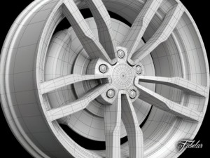 bmw m4 rim Modelo 3D
