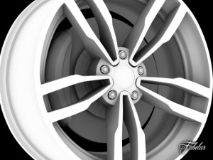 bmw m4 rim Modelo 3D