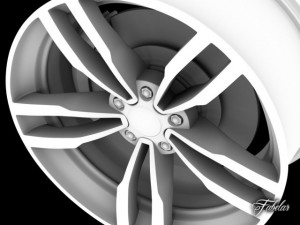 bmw m4 rim Modelo 3D