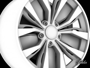 bmw x4 rim 3D Model