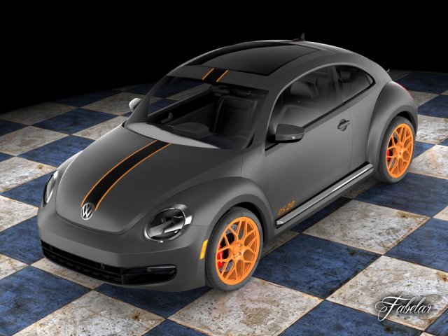 volkswagen maggiolino rs 20 Modello 3D in Auto Sportive 3DExport