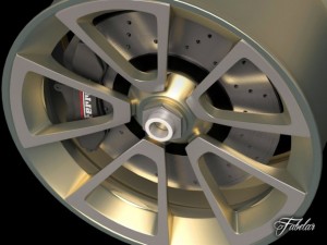 ferrari sergio rim 3D-Modell