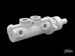 brake master cylinder 3D Модель