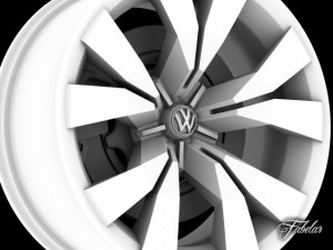 volkswagen crossblue rim 3D 模型