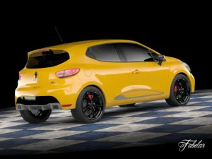 renault clio rs 2013 3D Model