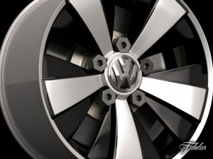 volkswagen maggiolino rim 3D-Modell