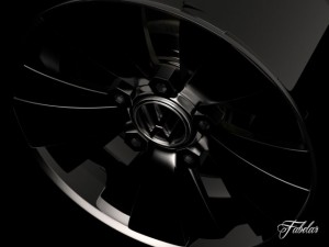 volkswagen maggiolino rim 3D Модель