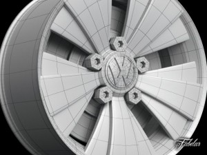 volkswagen maggiolino rim 3D Модель