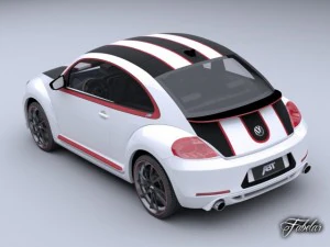 volkswagen maggiolino abt 3D Model