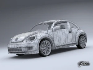 volkswagen maggiolino abt 3D Model