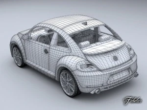 volkswagen maggiolino abt 3D Model