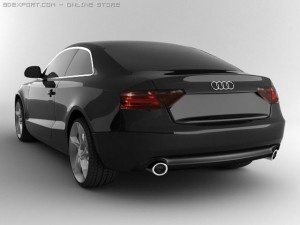audi a5 3D मॉडल