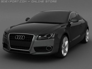 audi a5 3D मॉडल
