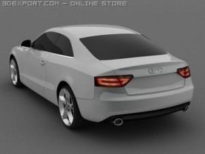 audi a5 3D मॉडल