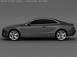 audi a5 3D मॉडल