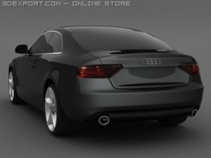 audi a5 3D मॉडल