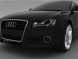 audi a5 3D मॉडल