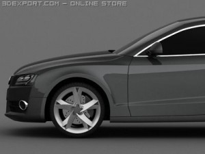 audi a5 3D मॉडल