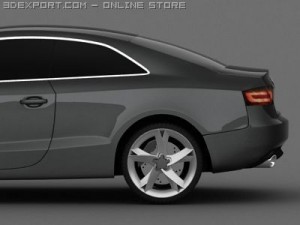 audi a5 3D मॉडल