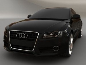 audi a5 3D मॉडल