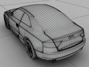 audi a5 3D मॉडल
