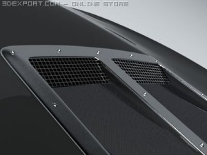 bmw m6 tension by schnitzer 3D 모델