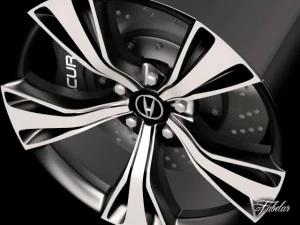 acura nsx rim 3D Model