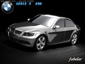 bmw 3 serie 3D 모델