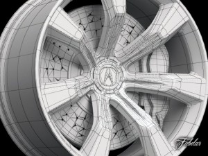 acura advanced sport concept rim Modelo 3D