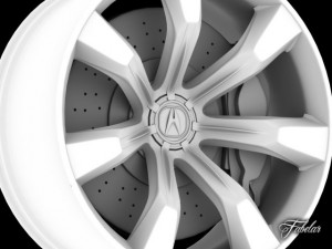 acura advanced sport concept rim Modelo 3D