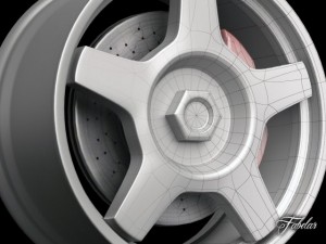 alfa 75 rim 3D 模型