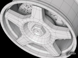 alfa 75 rim 3D 模型