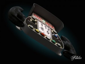 racing steering wheel 3Dモデル