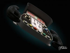 yarış direksiyonu 3D Model