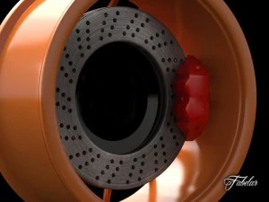 maggiolino rs rim 3D Model