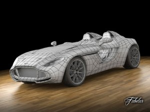 Aston martin cc100 Modèle 3D