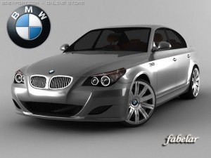 bmw m5 3D 모델
