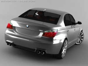 bmw m5 3D Модель