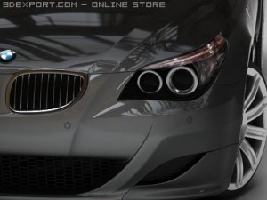 bmw m5 3D Модель
