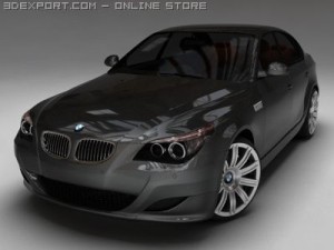 bmw m5 3D Модель