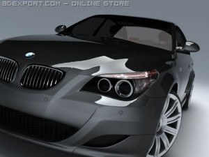 bmw m5 3D Модель