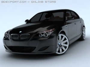 bmw m5 3D Модель