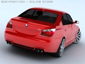bmw m5 3D Модель
