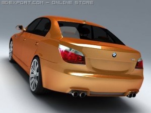 bmw m5 3D Модель