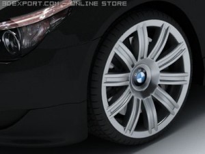 bmw m5 3D Модель