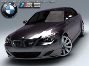 bmw m5 3D Модель