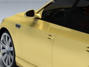 bmw m5 3D Модель