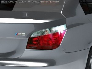 bmw m5 3D Модель